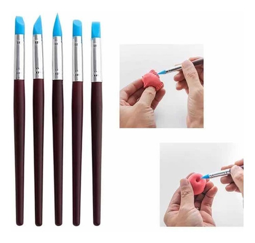 Imagen 6 de 7 de Kit X36 Herramientas Alfareria Para Arcilla Ceramica Estecas