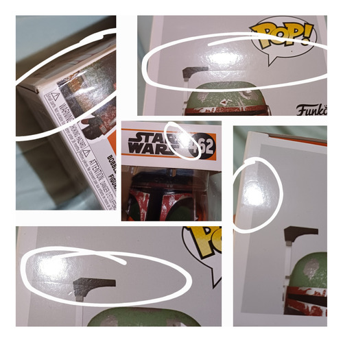 Funko Pop Pkte3 Star Wars 462, 595, 610 (cajas Con Daños)