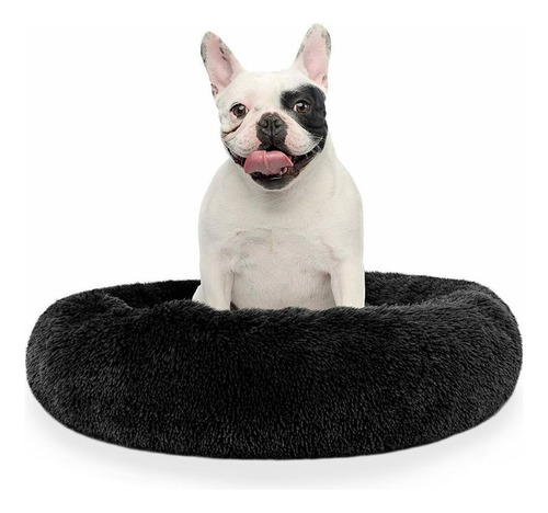 ANTIESTRÉS Pet King Cama Ultra Cómoda Para Mascotas Medianas color gris - blanco tamaño mini