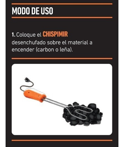 Encendedor De Fuego Electrico Parrilla Carbon Leña