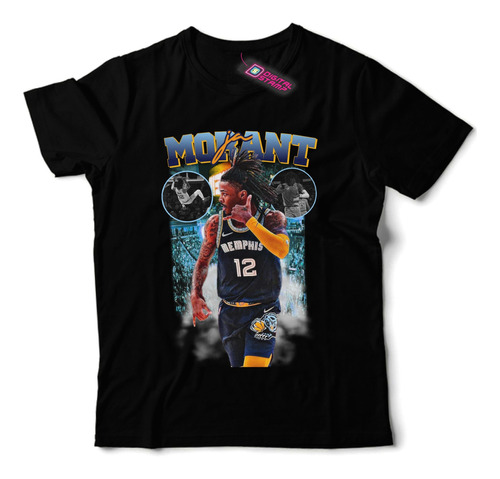 Remera Memphis Grizzlies Ja Morant Nba11 Dtg Premium