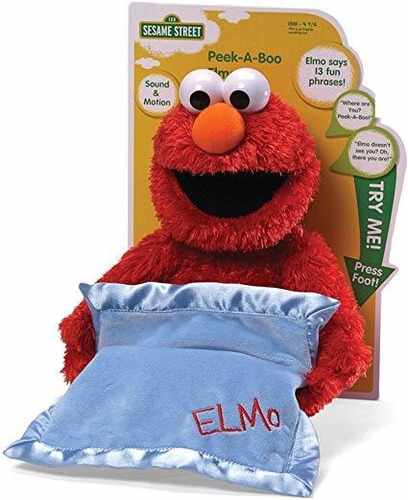 Gund Sesame Street Elmo Mire A Escondidas Una Animación De 1