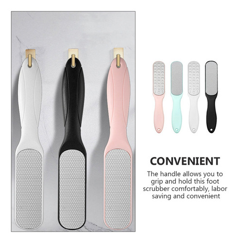 Zl Juego De 4 Piezas De Lima For Pies Exfoliante De Metal