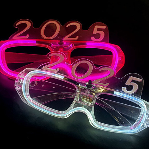 Gafas De Neón 2025, 1 A 20 Unidades, Que Brillan En La Oscur