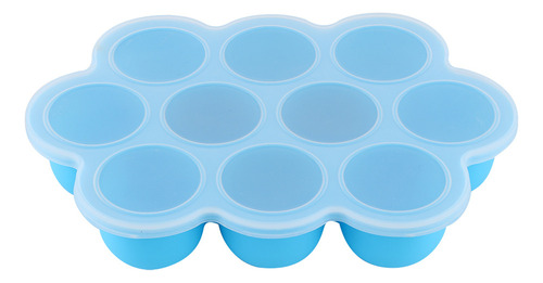 Bandeja De Silicona For Congelar Alimentos Con 10 Agujeros,