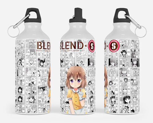 Mafuyu Hoshikawa Blend S Termo Deportivo Anime 600ml Mod9