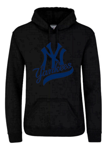 Sudadera+playera Manga Larga+gorra Yankees De Nueva York