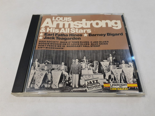 Louis Armstrong And His All-stars - Cd 1992 Usa 9/10