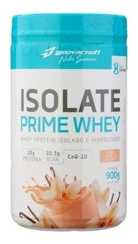 Whey Isolate Prime 900g Com Stevia Sezo Lactose Bodyaction