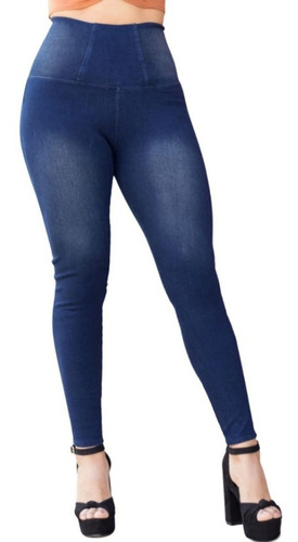 Jeans Leggins Azul Fajeros Peruanos