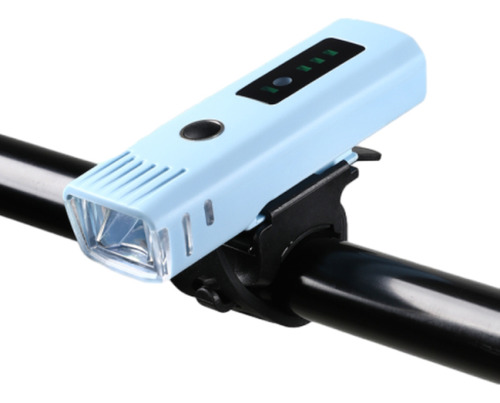 Luz Led Abs Para Bicicleta Intelligence, Haz Ancho, Recarga