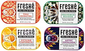 Freshé Gourmet En Latas De Atún Variety Pack (paquete De 4 D