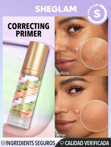 Sheglam Prebase Triple De Corrección