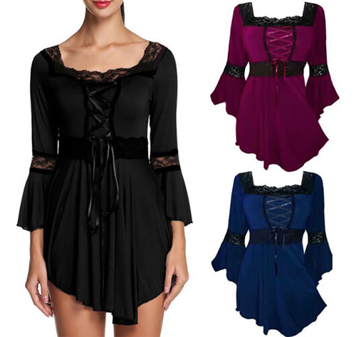 Cl1 Favorecedor Top Peplum For Mujer De Talla Grande Con