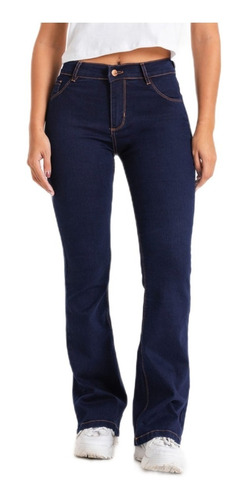 Pantalón Jean Mujer Oxford Elastizados 