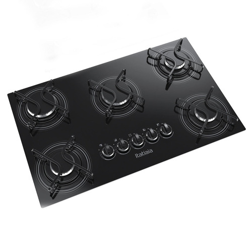 Cooktop 5 Bocas À Gás Itatiaia Bivolt