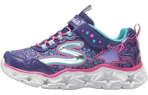 Zapatos skechers con luces cheap moradas