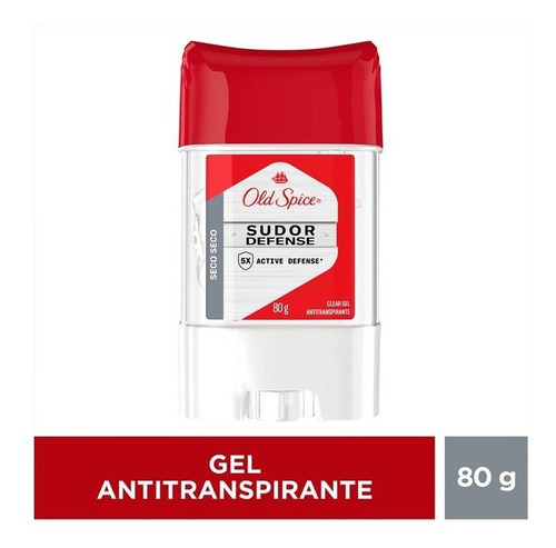 Desodorante Old Spice Gel 80 Gr Fragancia Sudor Defense