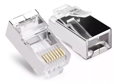 Tercera imagen para búsqueda de conectores rj45 cat 6 blindado