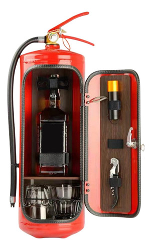 Gabinete Para Vino Con Forma De Extintor De Incendios Miniba