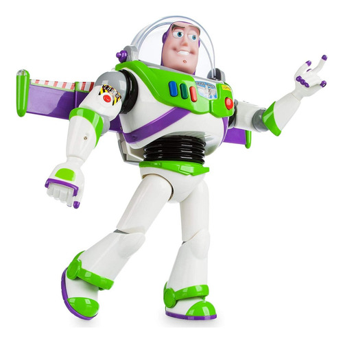 Figura De Acción Buzz Lightyear Disney 30 Cm Interactiva