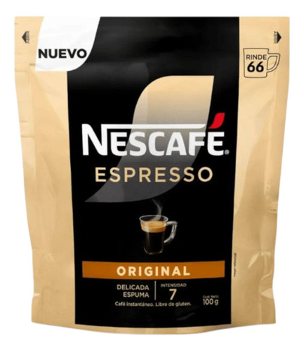 Nescafé Espresso Original En Doypack De 100g