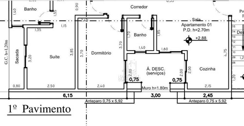 Cobertura Com 2 Dormitórios À Venda, 116 M² Por R$ 367.000,00 - Vila Helena - Santo André/sp - Co4805
