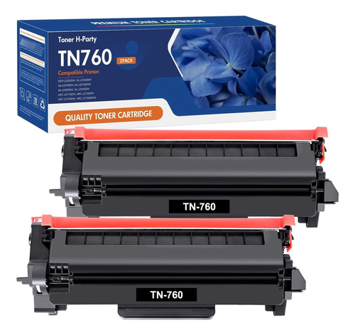 Tn760 Tn730 - Tóner Para Impresora Brother Compatible Con .
