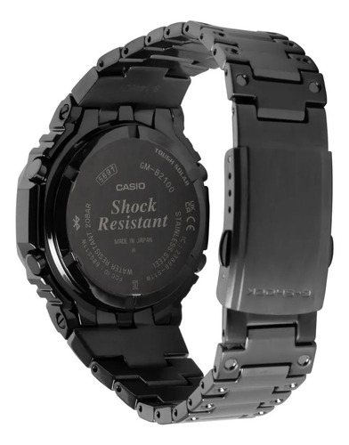 Reloj Casio G-shock Gm-b Para Caballero Color de la correa Negro Color del bisel Negro Color del fondo Negro