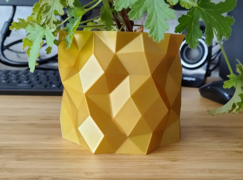 Matero Geometrico Impreso En 3d Decoración Del Hogar 1