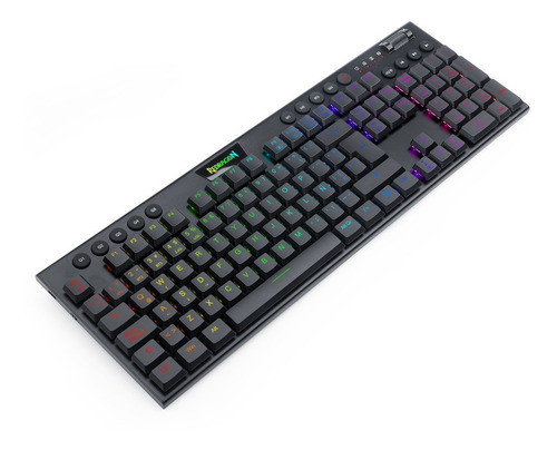 Imagen 5 de 8 de Teclado Mecánico Redragon Horus Fs K618-rgb-sp Wireless