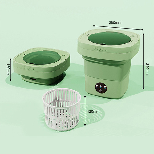 Lavadora Portátil Para Ropa Interior, Ropa De Bebé 6.5l