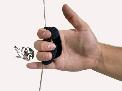Imagen 2 de 2 de Protector Dedo Finger Tab Arquería Jandao