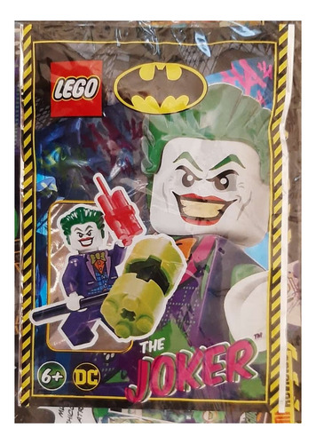Lego Mini Figura The Joker El Guasón  Con Fascículo Bloques