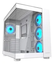Comprar Gabinete Gamer Cougar FV150 RGB Mid Tower Vidro Temperado ATX Com 4 Fans Branco