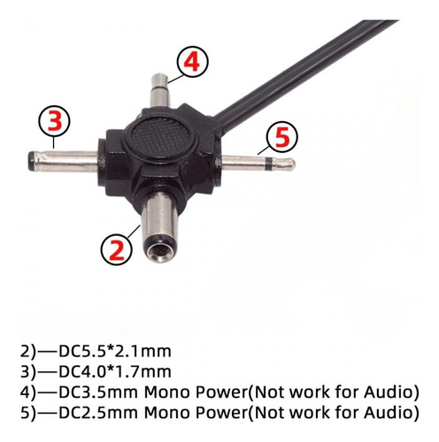 Cargador De Pinza Batería Auto Conector 4en1