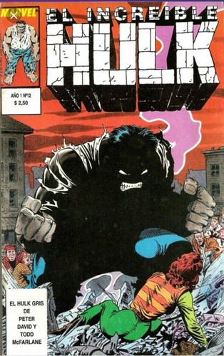 El Increíble Hulk  Año 1 N° 12 Todd Mcfarlaine. 1980's