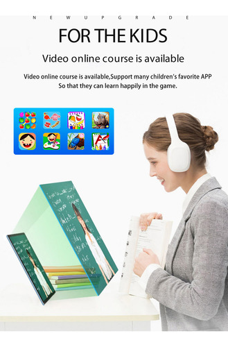 Tableta De 10.1 Pulgadas Con Android 13,8gb+256gb, 1920* 120