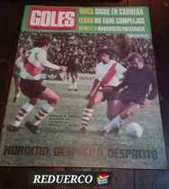 Comprar Revista Goles 1321 7\u002F5\u002F74 S\u002F Lámina Huracán River Año 1974 E