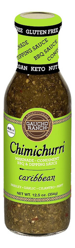 Salsa Chimichurri Gaucho Ranch Caribeña | Mezcla De Condimen