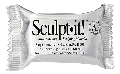 Art Sculpt-it Material Esculpir Unidad Color Blanco