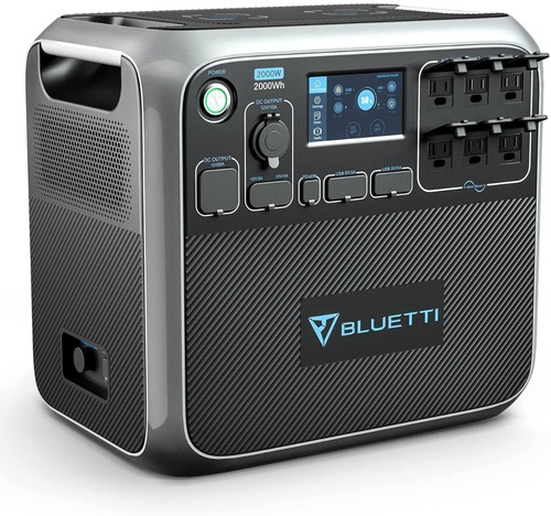 Generador Solar Bluetti 2000w Con 3 Paneles 120w Set Combo (Usado)