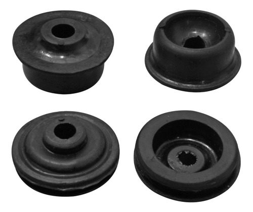 4 Gomas Soporte Para Radiador Urvan 2.4 2002 2003 2004 2005