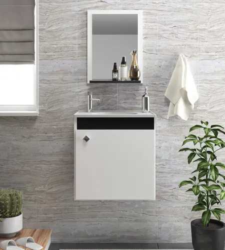 Muebles De Baño - Aereo - Espejo - Con Bacha Juego De Baño