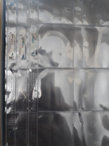 Imagen 5 de 6 de Hojas Ultra Pro De 12 Espacios. Especiales Para Barajitas