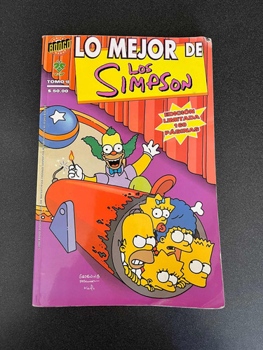 Los Simpsons Libro Comics Bongo
