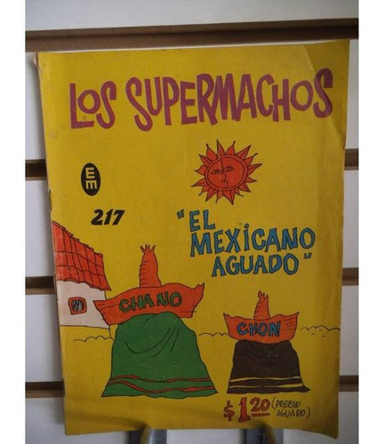 Comic Los Supermachos 217 Editorial Posada Vintage 
