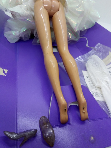 Crystal Barbie -usada Con Caja- Leer Detalles