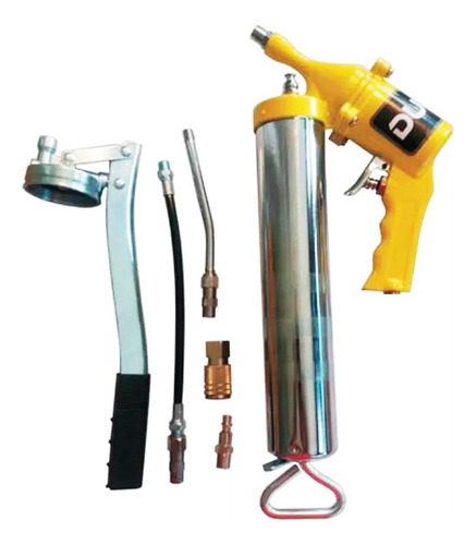 Engrasadora Grasera Neumática Acople Rap 500cc + Accesorios