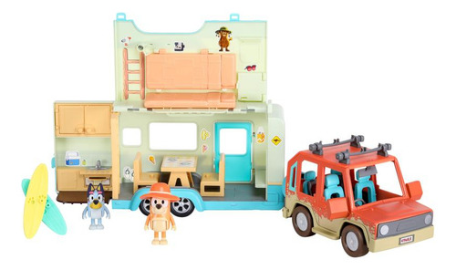 Set Bluey Vacaciones Playa 5-7 Años, Kit De Juego (Usado)